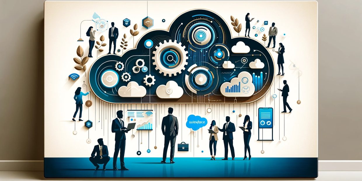 Salesforce and cloud systems connected through embedded expertise