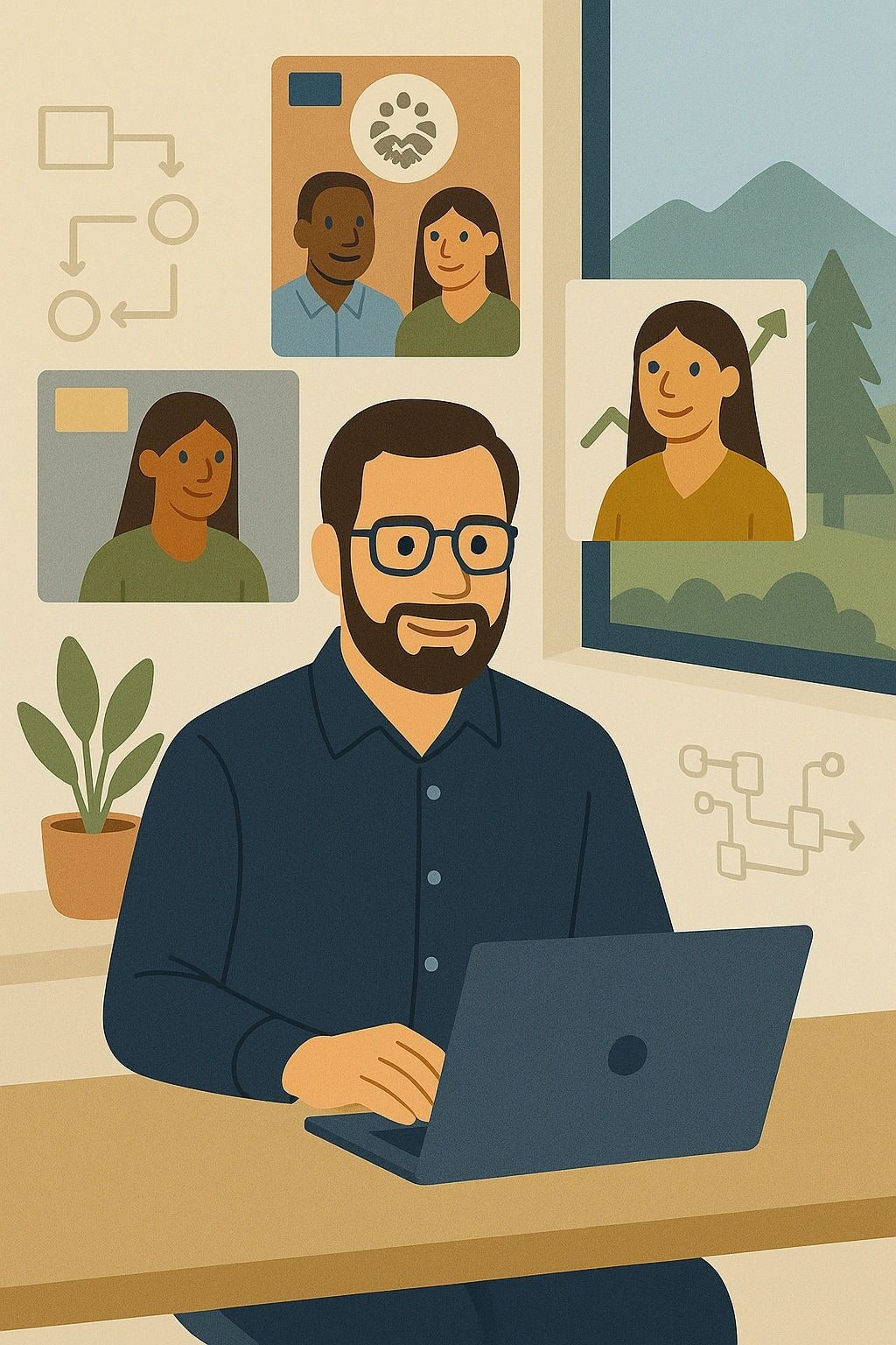 Independent professionals connected through the Partner Network